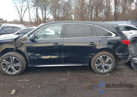 2020 Acura Mdx Technology Package z USA, uszkodzony, nr VIN 5J8YD4H5XLL030853